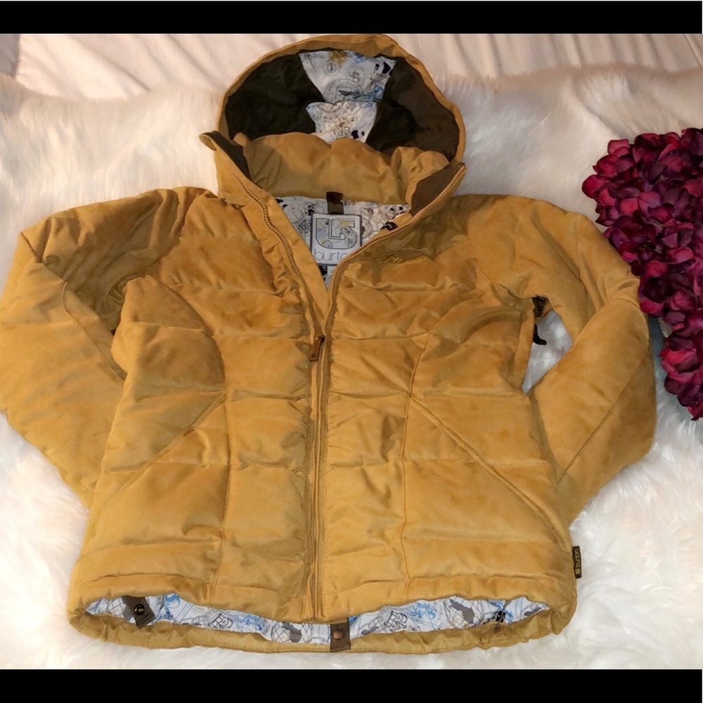 🆕BURTON Down Camel Puffer Ski/Snowboard Jacket